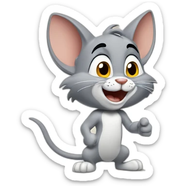 Tom et Jerry sticker