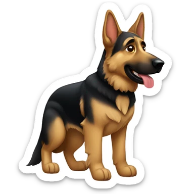 German Shepherd  sticker