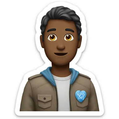 Un corazón único  sticker