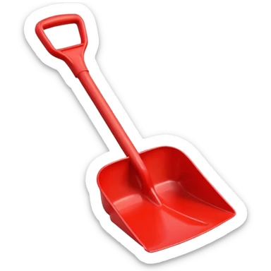 toy shovel sticker