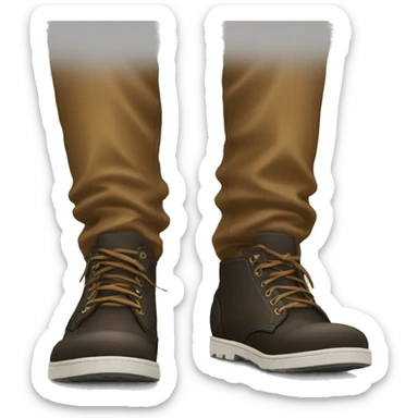 Un homme avec des souliers pointus  sticker