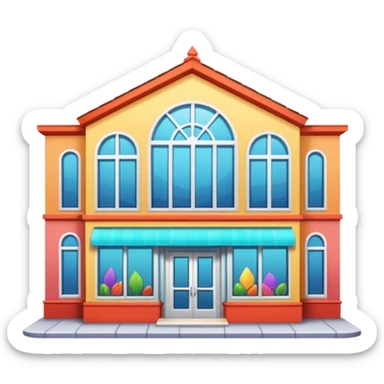 petshop building sticker