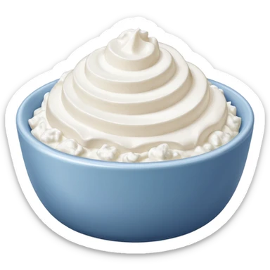 cottage cheese sticker