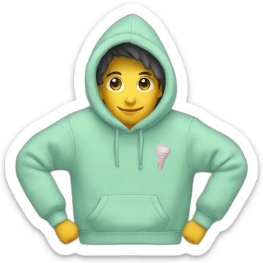 Sweatshirt sticker