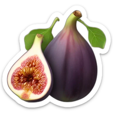 fig the fruit sticker