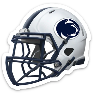 Penn State helmet sticker
