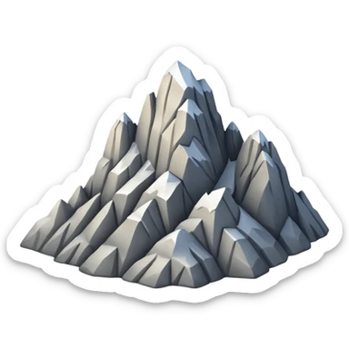 limestone mountain sticker