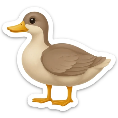 Duck sticker