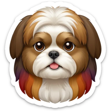 Shih tzu sticker