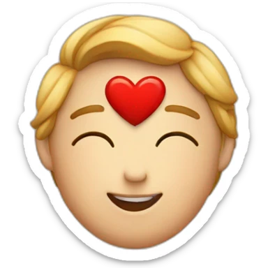 a red heart. written "My wife" in the middle sticker