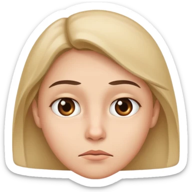 Pick with the face with a suspicious facial expression ￼ sticker