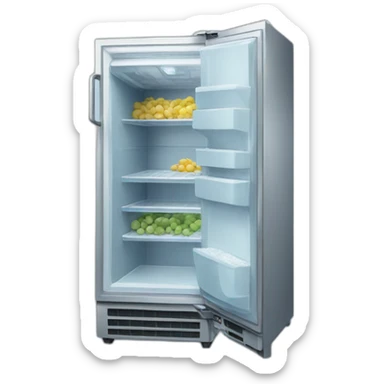 Freezer sticker