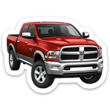 dodge ram 4x4 sticker