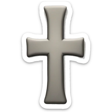Bible cross  sticker