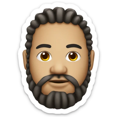 fat dread head sticker