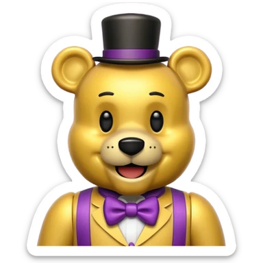 Fredbear sticker