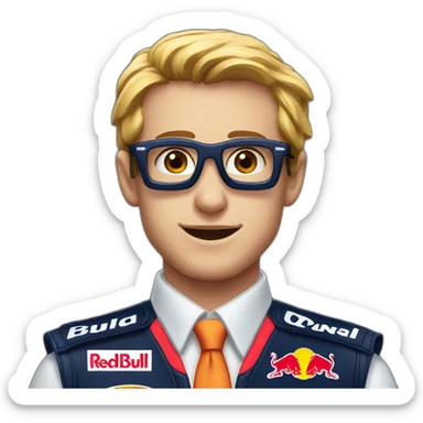 Red Bull Formula 1 sticker