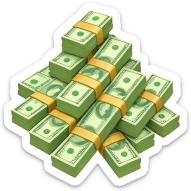 Money received  sticker