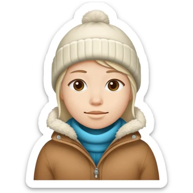 greenland citizen standing full scale sticker