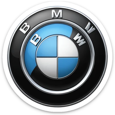 Bmw logo emoji sticker