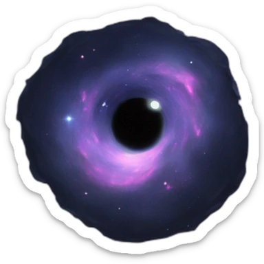 Black-Hole sticker