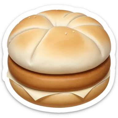 round bun or siopao emoji sticker