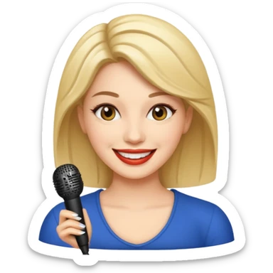 famous female singer sticker