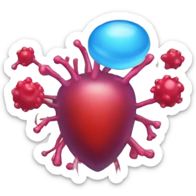 immune system shield sticker