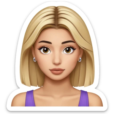 hailey bieber 2025 rhode skin sticker