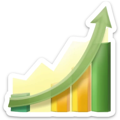 mercado en alza sticker