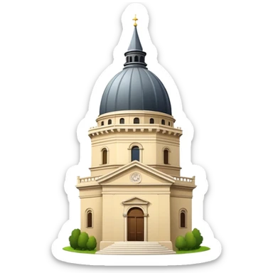 Crea un'emoji che rappresenti la mole antoneliana di Torino sticker