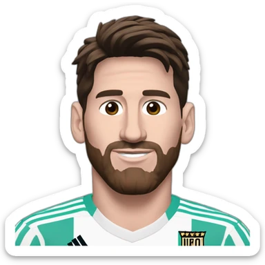 lionel messi inter miami sticker