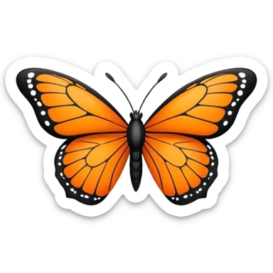 Mariposa sticker