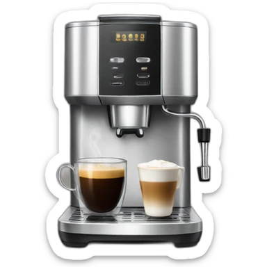 Coffeemachine sticker