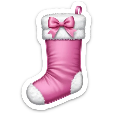 Natale rosa sticker