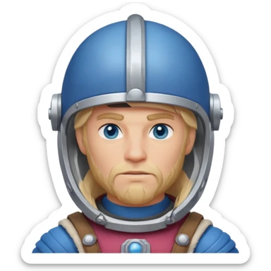 viking astraunault, viking helmet sticker