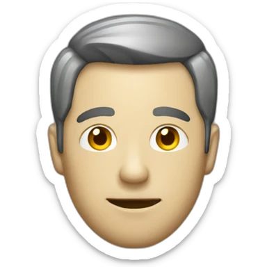 Journalist informal cloth tunned sticker