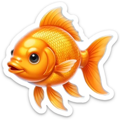 Goldfish  fairytale  sticker