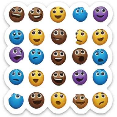 M&M’s characters sticker