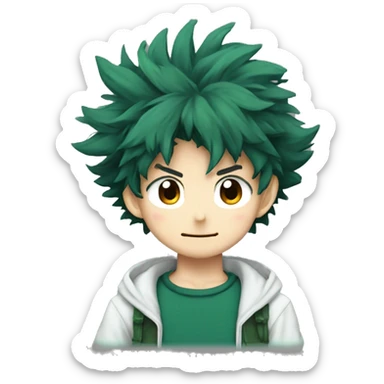 Izuku Midoriya sticker