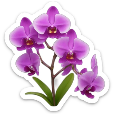 orchid sticker