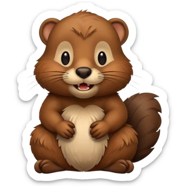 beaver sticker