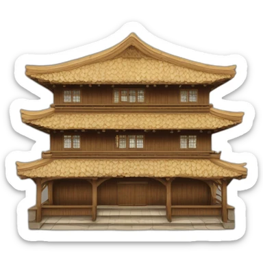 500-year-old wooden mall sticker