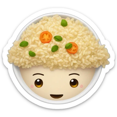 Pilaf-plate sticker