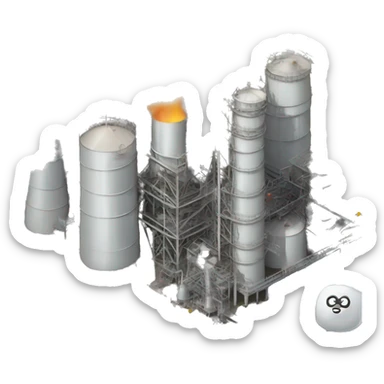 refinery with VARO name sticker