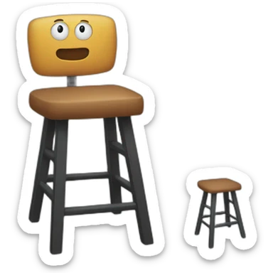 Gary as a stool sticker