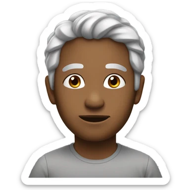 Même choqué sticker