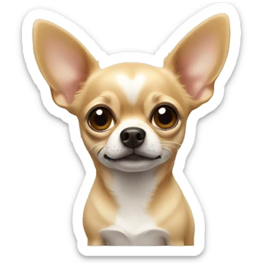A chihuahua  sticker