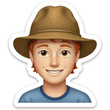 Dustin Henderson from stranger things sticker