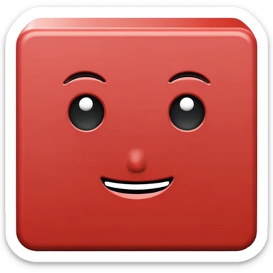 brick icon sticker